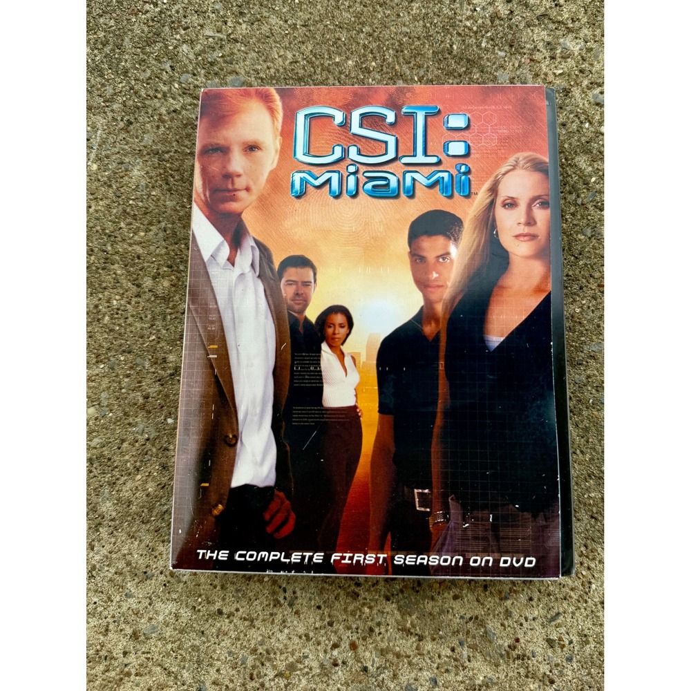 CSI Miami The Complete First Season 1 DVD Box Set 7-Disc Widescreen CBS Drama